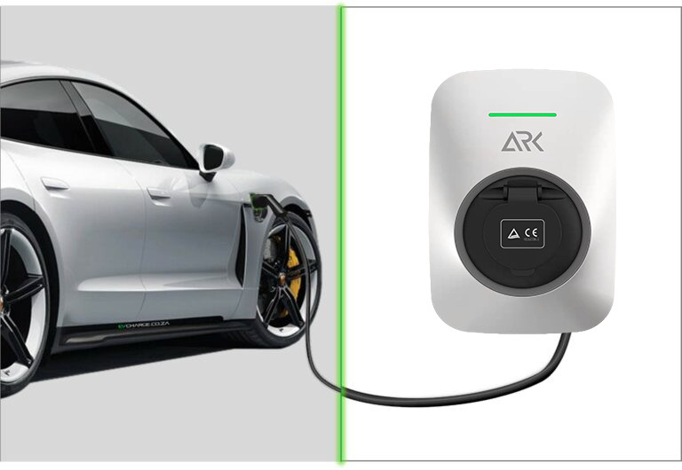 IEC 62196 Level 2 Wallbox Electric Car EV Charging Station 7.4KW EV Charger For Tesla